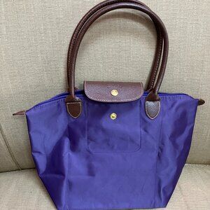 Longchamp Pliage Women's Tote Medium – Purple/Mulberry